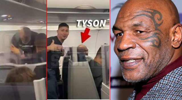 Mike Tyson uçakta bir yolcuyu yumrukladı... Akıllanmıyor!