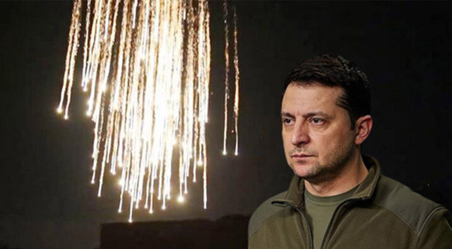 Zelenskiy Rusya&#039;nın fosfor bombası kullandığını bir kez daha iddia etti!