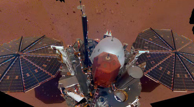 NASA'nın Mars keşif aracının hüzünlü vedası: InSight son defa selfie çekti NASA'nın Mars keşif aracının hüzünlü vedası: InSight son defa selfie çekti