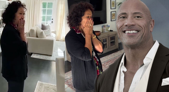 Dwayne Johnson annesine dayalı döşeli lüks ev hediye etti… 73 yaşındaki annesi sevinç gözyaşları döktü Dwayne Johnson annesine dayalı döşeli lüks ev hediye etti… 73 yaşındaki annesi sevinç gözyaşları döktü