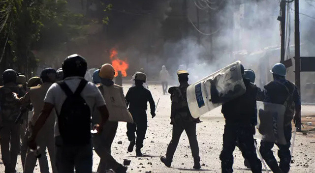 Hindistan, Müslüman protestocuların evlerini yıktı Hindistan, Müslüman protestocuların evlerini yıktı