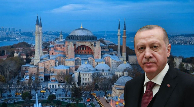 Cumhurbaşkanı Erdoğan’dan ‘Ayasofya’ paylaşımı: Allah’a hamdolsun Cumhurbaşkanı Erdoğan’dan ‘Ayasofya’ paylaşımı: Allah’a hamdolsun
