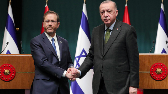 Cumhurbaşkanı Erdoğan, İsrail Cumhurbaşkanı ile görüştü Cumhurbaşkanı Erdoğan, İsrail Cumhurbaşkanı ile görüştü
