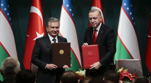 Cumhurbaşkanı Erdoğan Özbekistan Cumhurbaşkanı ile telefonda görüştü Cumhurbaşkanı Erdoğan Özbekistan Cumhurbaşkanı ile telefonda görüştü