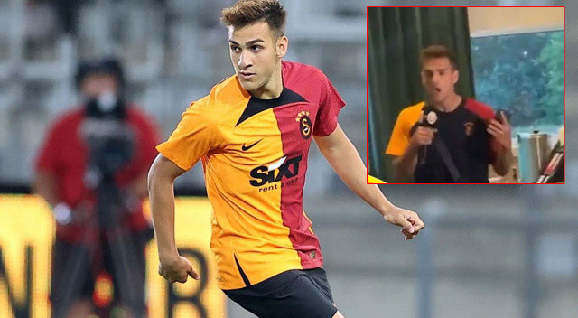 Eren Aydın kendi yazdı kendi söyledi... Galatasaray kampında rapçi futbolcu