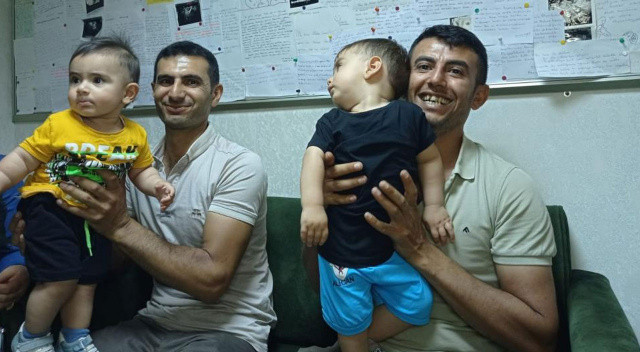 İki kardeşin evlat hasreti aynı anda son buldu