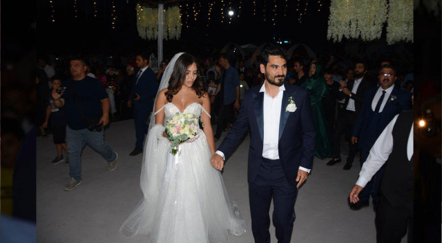 İlkay Gündoğan &amp; Sara Arfaoui çiftinden Dursunbey&#039;de mütevazi kır düğünü
