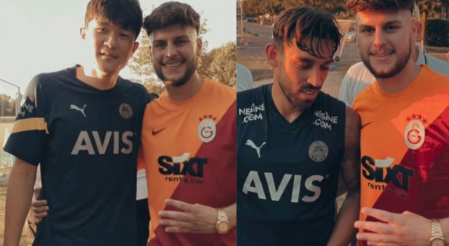İrfan Can Kahveci'den 4 işareti yapan Galatasaray taraftarına "İndir o eli!" İrfan Can Kahveci'den 4 işareti yapan Galatasaray taraftarına "İndir o eli!"
