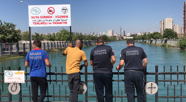 Sıcaktan bunalıp sulama kanalına girmek istedi, bir daha çıkamadı