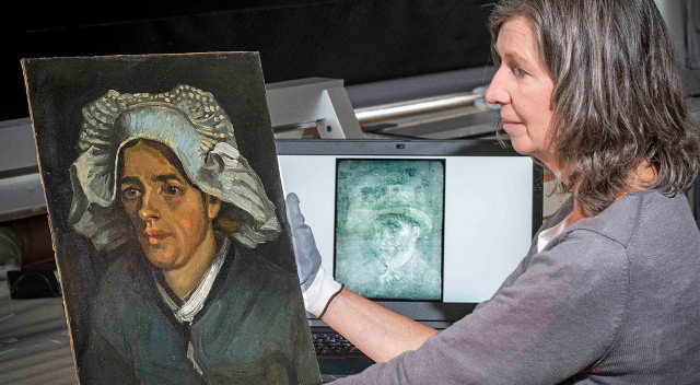 Van Gogh resminin içindeki gizli otoportre ortaya çıktı