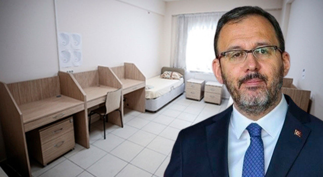 Bakan Kasapoğlu duyurdu: Yurt başvuruları başladı Bakan Kasapoğlu duyurdu: Yurt başvuruları başladı