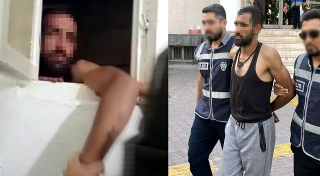 Hırsızlıktan aranıyordu... Havalandırma boşluğundan çıktı Hırsızlıktan aranıyordu... Havalandırma boşluğundan çıktı