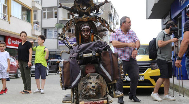 Mad Max filmi Artvin’de gerçek oldu: Hurdadan motosiklet yaptı Mad Max filmi Artvin’de gerçek oldu: Hurdadan motosiklet yaptı