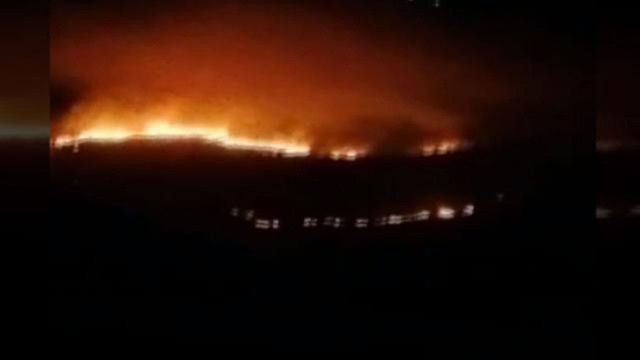 Teröristler, Pençe-Kilit Operasyonu bölgesinde yangın çıkardı Teröristler, Pençe-Kilit Operasyonu bölgesinde yangın çıkardı