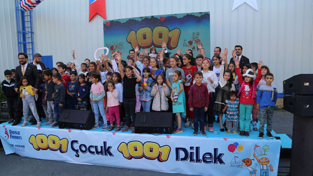 1001 Çocuk 1001 Dilek Şöleni Coşkuyla Kutlandı