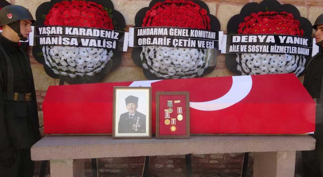 2 savaşa tanık olan  Türkiye’nin en yaşlı gazisine son veda