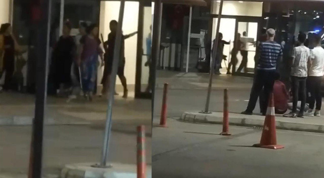Adana&#039;da acil serviste korku dolu anlar! 10 kadın sopalarla hastaneyi bastı