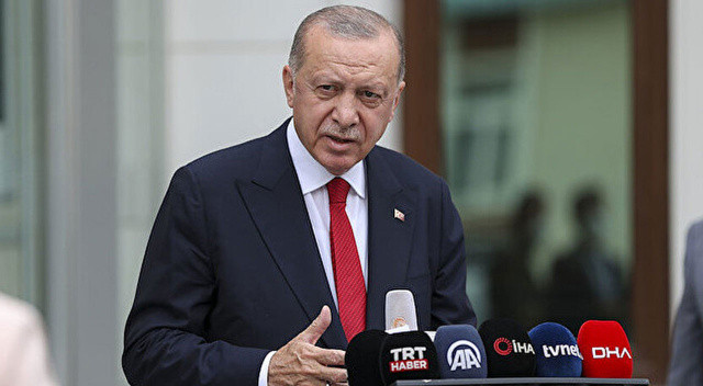 Cumhurbaşkanı Erdoğan'dan F-16 çıkışı: Dünyada savaş uçaklarını satan tek yer ABD değil Cumhurbaşkanı Erdoğan'dan F-16 çıkışı: Dünyada savaş uçaklarını satan tek yer ABD değil