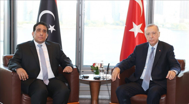 Cumhurbaşkanı Erdoğan, Libya Başkanlık Konseyi Başkanı Menfi'yi kabul etti Cumhurbaşkanı Erdoğan, Libya Başkanlık Konseyi Başkanı Menfi'yi kabul etti