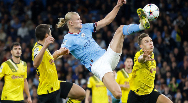 Erling Haaland eski takımını üzdü, Manchester City Şampiyonlar Ligi'nde 2'de 2 yaptı I ÖZETLER Erling Haaland eski takımını üzdü, Manchester City Şampiyonlar Ligi'nde 2'de 2 yaptı I ÖZETLER