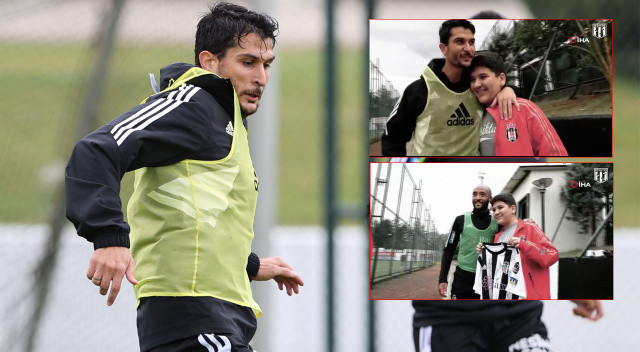 Hayali Beşiktaş kaptanı Necip Uysal'la tanışmaktı, Barış Altun İHA’nın haberi sonrası hayaline kavuştu Hayali Beşiktaş kaptanı Necip Uysal'la tanışmaktı, Barış Altun İHA’nın haberi sonrası hayaline kavuştu