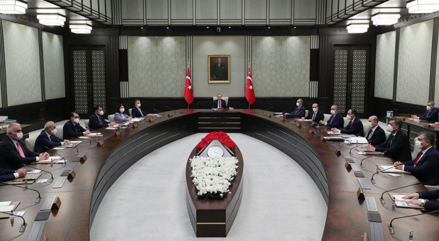 Kabine Toplantısı sona erdi