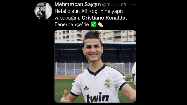 Sosyal medya yıkıldı: “Hayaller Christiano Ronaldo, gerçekler Adanalı Ronaldo” Sosyal medya yıkıldı: “Hayaller Christiano Ronaldo, gerçekler Adanalı Ronaldo”