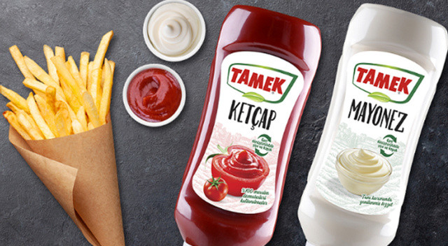 Tamek, ketçap ve mayonez ürünlerini yeniledi Tamek, ketçap ve mayonez ürünlerini yeniledi