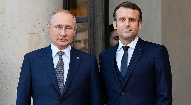 Üretim durdurulmuştu: Putin, Macron ile nükleer santralin durumunu görüştü