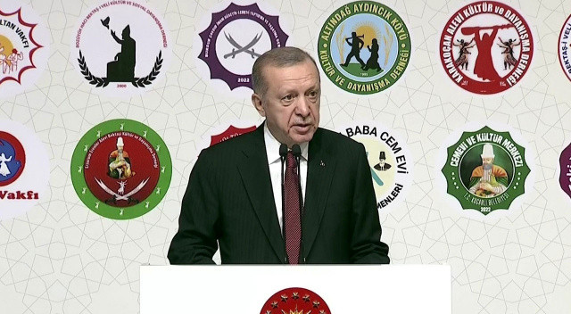 Cumhurbaşkanı Erdoğan: Alevi Bektaşi Kültür ve Cemevi Başkanlığı kuruyoruz Cumhurbaşkanı Erdoğan: Alevi Bektaşi Kültür ve Cemevi Başkanlığı kuruyoruz