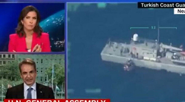 Miçotakis'in 'göçmenleri itmiyoruz' yalanına görüntülü cevap! Canlı yayında rezil oldu Miçotakis'in 'göçmenleri itmiyoruz' yalanına görüntülü cevap! Canlı yayında rezil oldu