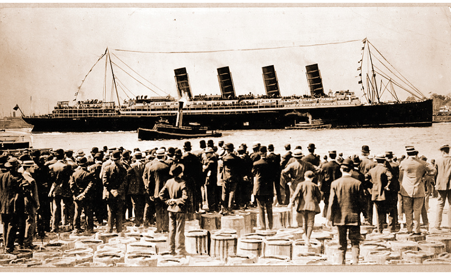 1915'te Almanlar tarafından batırılan İngiliz transatlantiği: Lusitania
Felaket bağıra bağıra gelmiş