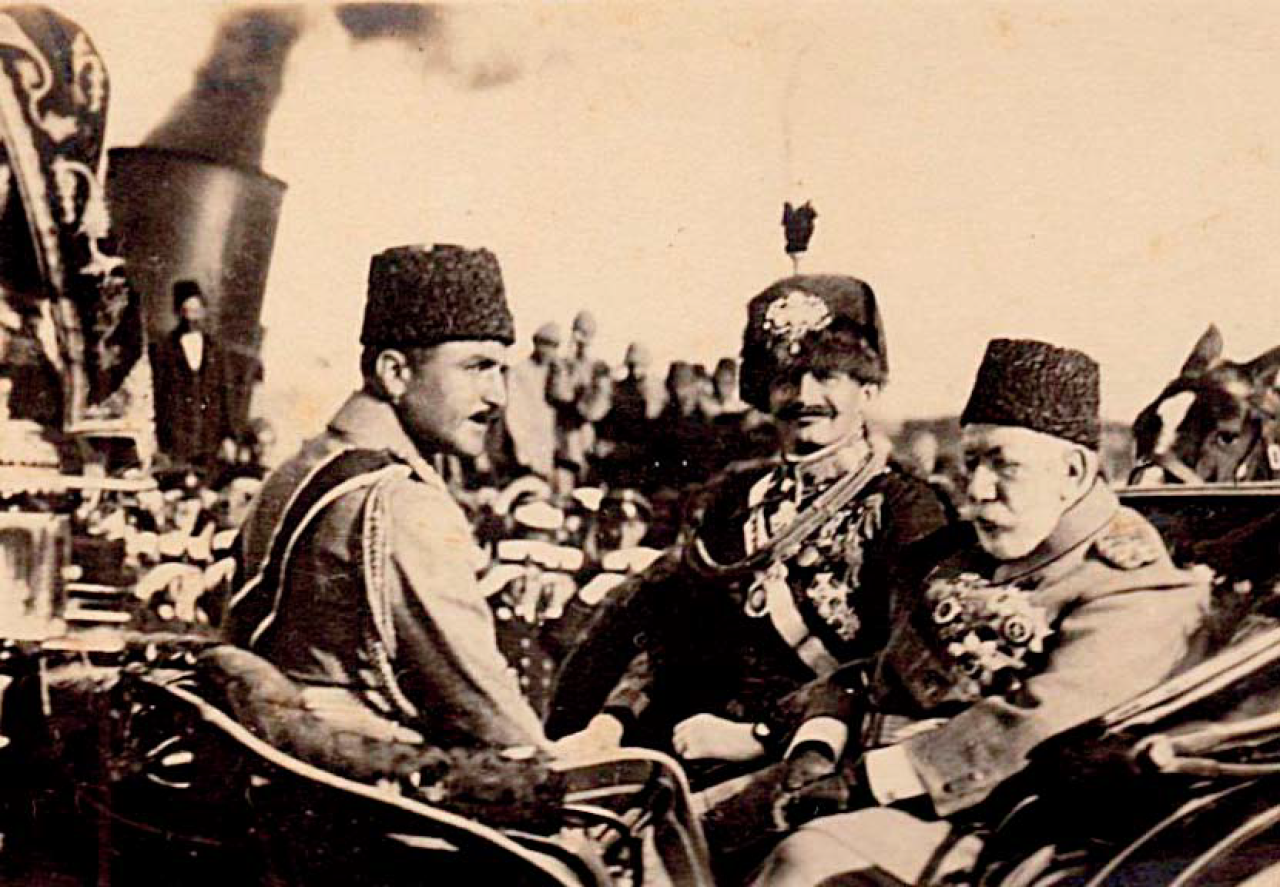 Kana boyanan altınlar Sultan V. Mehmed Reşad