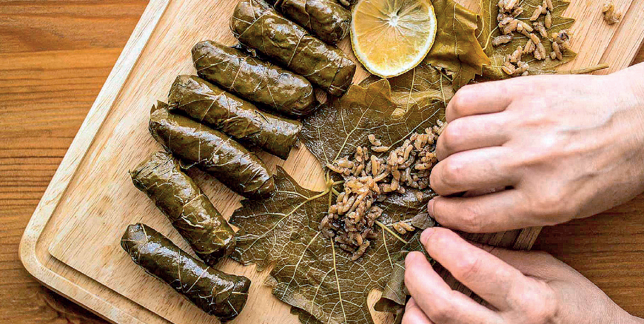 Her bölgede ayrı lezzet... Asma yaprağı damak şenlendiriyor