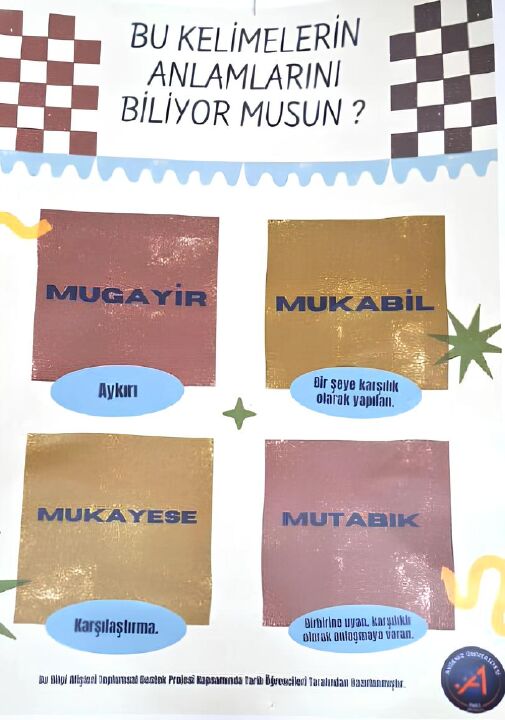 “Bu kelimelerin anlamını biliyor musunuz?’’