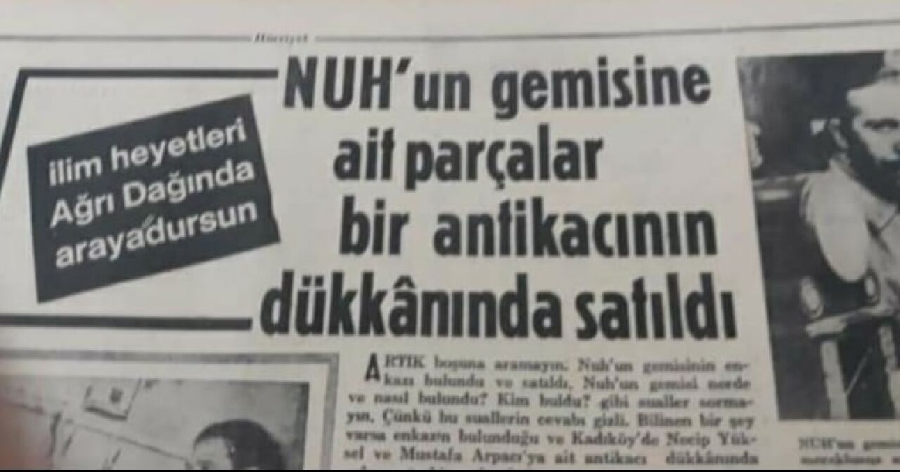 HAZRETİ NUH'UN GEMİSİ NEREDE?
