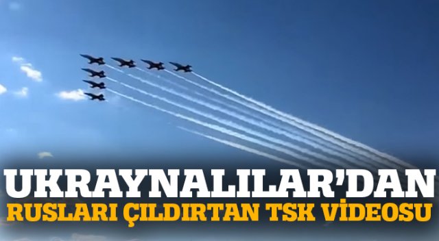 Ukrayna'dan Rusları çıldırtan Türk ordusu klibi
