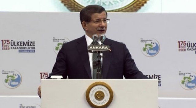 Başbakan Davutoğlu, 175 tesisi hizmete açtı