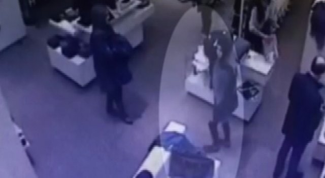 Çocuk hırsız içerisinde 42 bin TL olan çantayı böyle çaldı