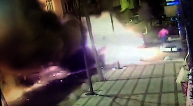 Ambulansın dehşet saçtığı anlar kamerada