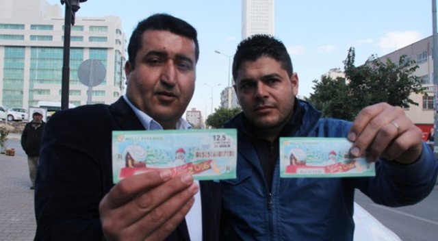 Büyük ikramiyeyi tek rakamla kaçırınca...