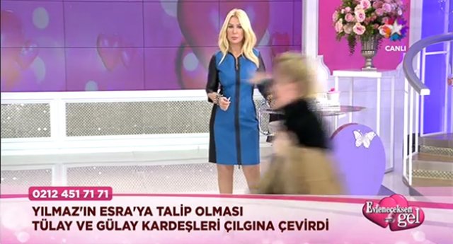 Evleneceksen Gel'de  gelin adayı sinir krizi geçirdi!