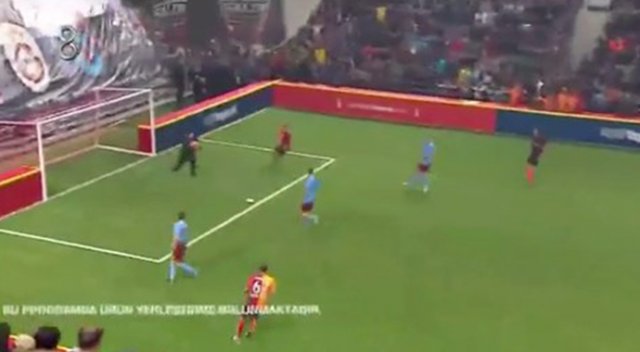 Galatasaray-Trabzonspor maçında gol yağmuru!