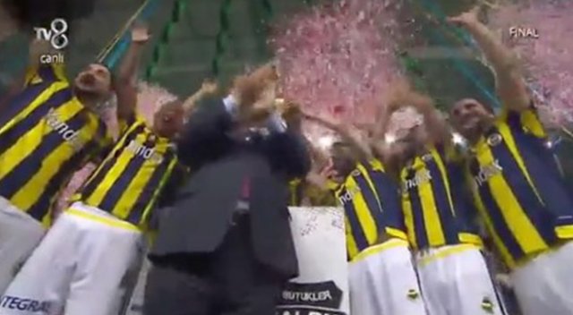 Kupanın sahibi Fenerbahçe!