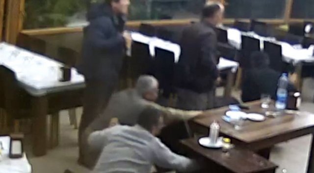 Mersin'deki hortum paniği kamerada