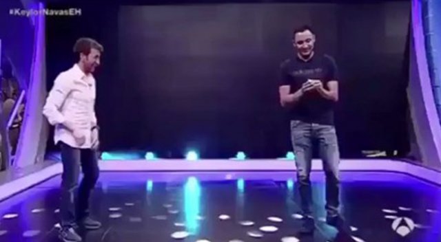 Navas'ın şaşırtan yeteneği!