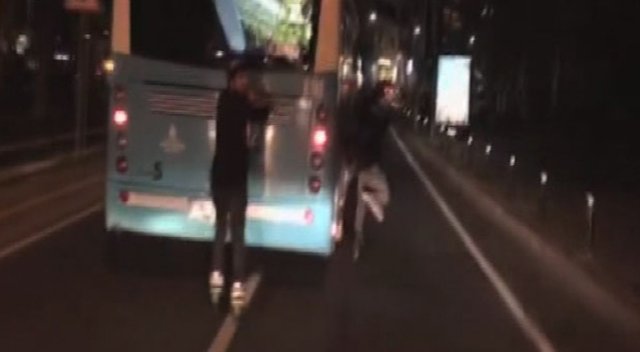Patenci gençlerin ölümle dansı yürekleri ağza getirdi