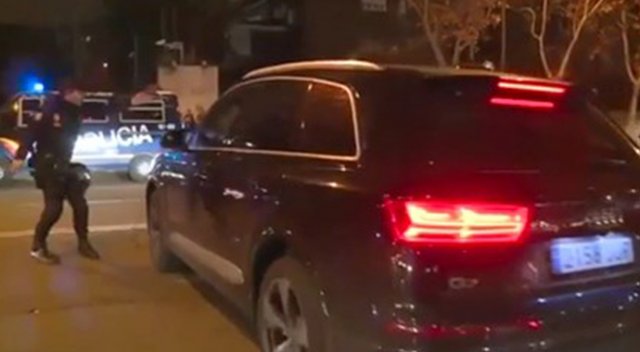 Polis yıldız oyuncuya fırça attı!