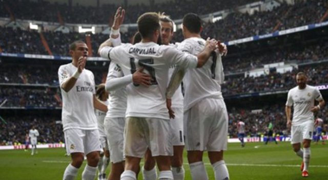 Real Madrid'den gol yağmuru!
