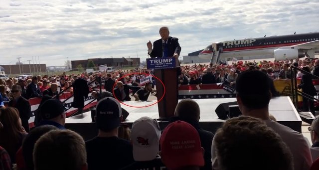 Donald Trump büyük korku yaşadı